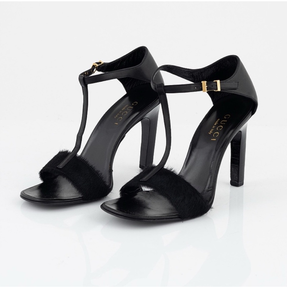Gucci Pony hair Heels